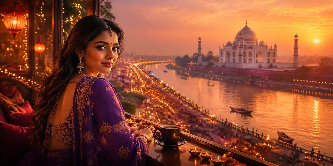 Diwali festival celebrations with casino games in Agra